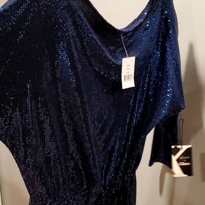 Sequin Blue Gibson dress